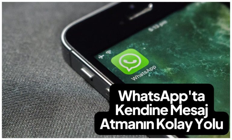 WhatsApp-Kendine-Mesaj-Atma